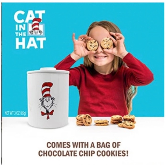 NWT Cat in the Hat Cookie Jar - Picture 2 of 2